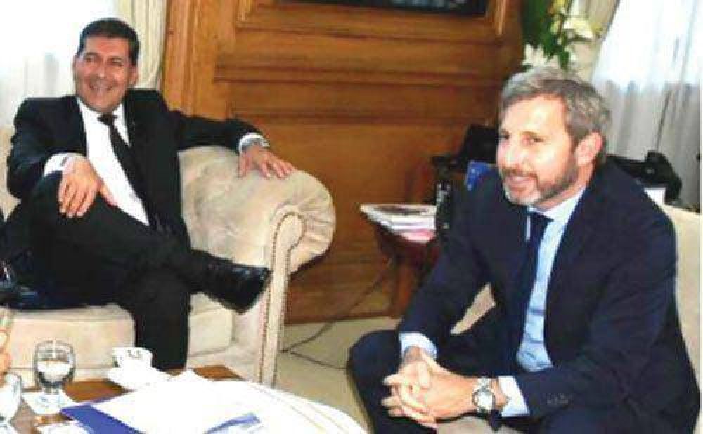 Frigerio se comprometi� a girar parte de la deuda de Naci�n con la Provincia