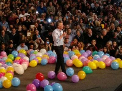 Macri har� el cierre de campa�a para las Legislativas en C�rdoba