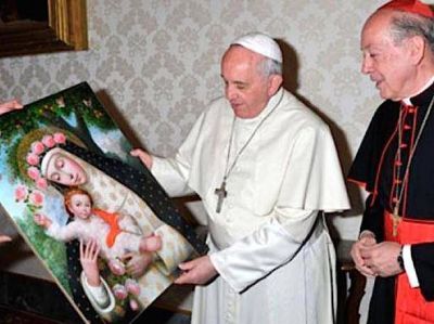 El papa Francisco: Santa Rosa de Lima, �creci� como lirio entre las espinas�