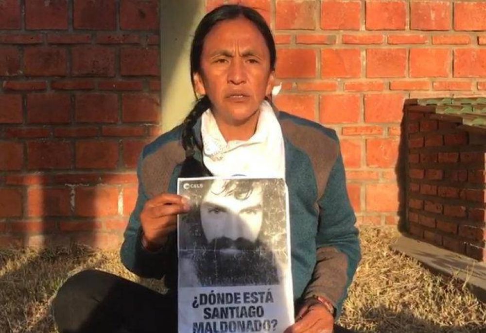 Milagro Sala pidi� por la aparici�n con vida de Santiago Maldonado