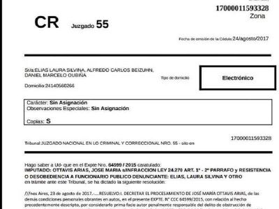El �payadiputado� Jos� Ottavis fue procesado y embargado por la Justicia