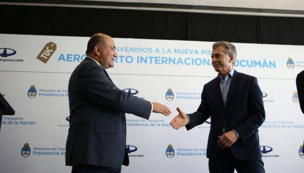 Macri se mostr� con Manzur y le aclar� que su compromiso con los tucumanos �es total�