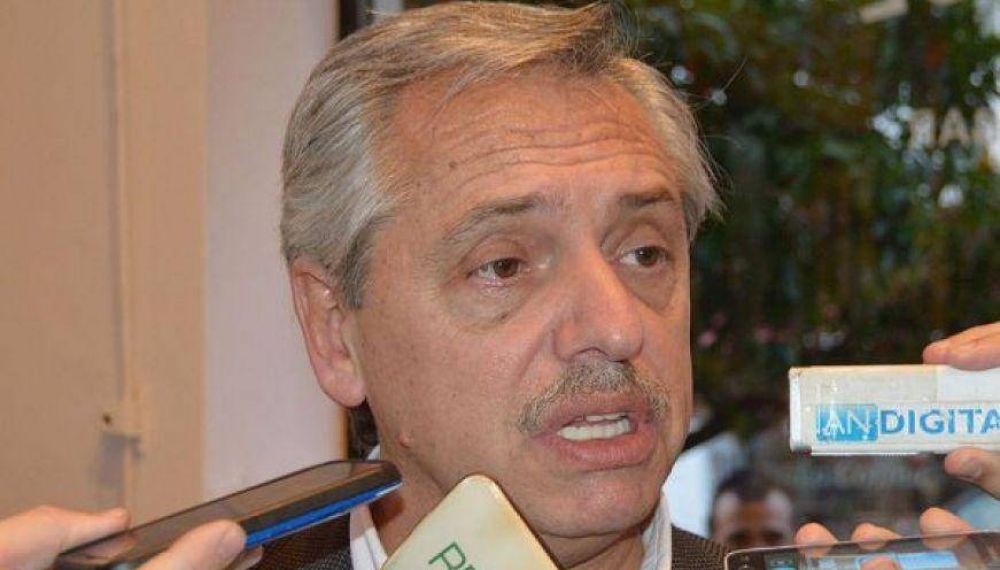 Alberto Fern�ndez cruz� a Zabaleta: �En la campa�a fue muy pasivo, tem�amos una actitud de este tipo