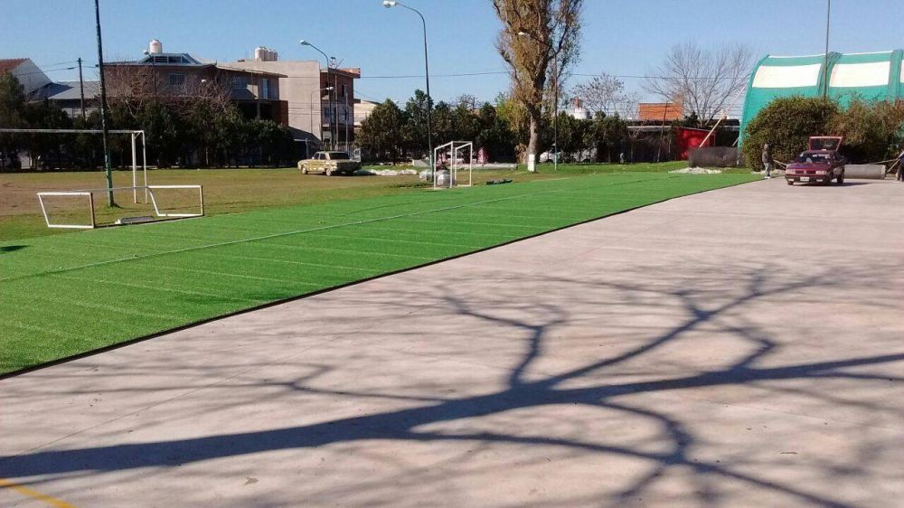Tigre avanza con m�s infraestructura deportiva en Don Torcuato