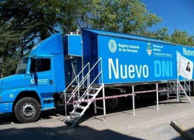 Llega a nuestra ciudad el cami�n del Registro Nacional de las Personas