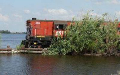 General Villegas: Tienen que sacar la cosecha en tren porque ya no pueden usar los caminos rurales