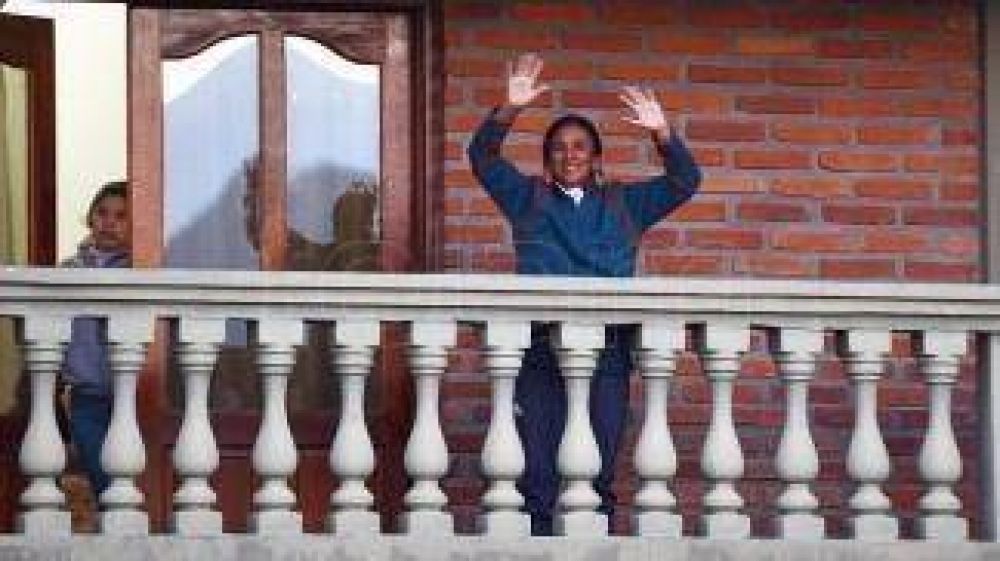 Milagro Sala, presa en su casa, se quej por radio: 