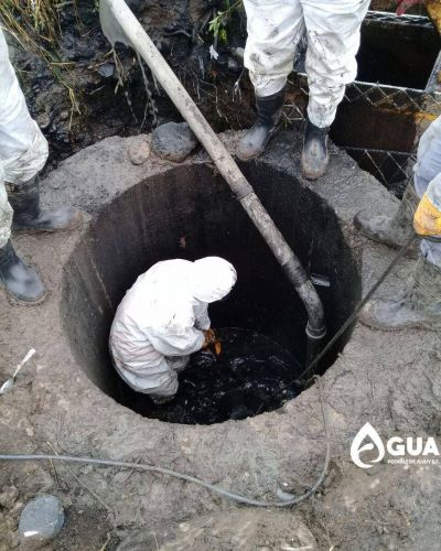 Da�os en el sistema cloacal de Agua Potable