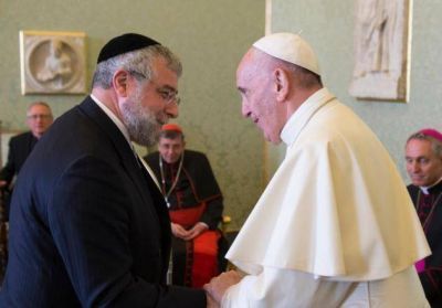 El Vaticano se reuni� con l�deres jud�os europeos