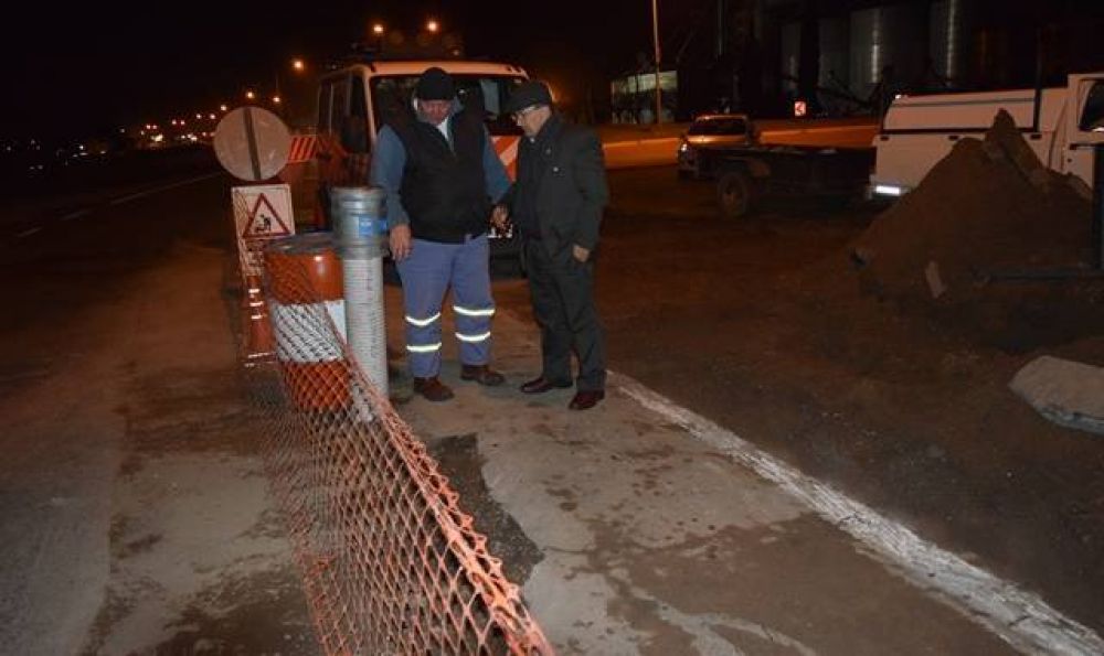Construyen senda sobreelevada en Av. Saavedra