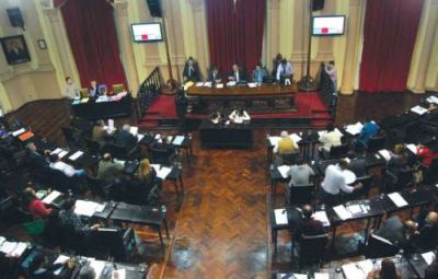 Diputados resolvieron r�pido la sesi�n para llegar al partido