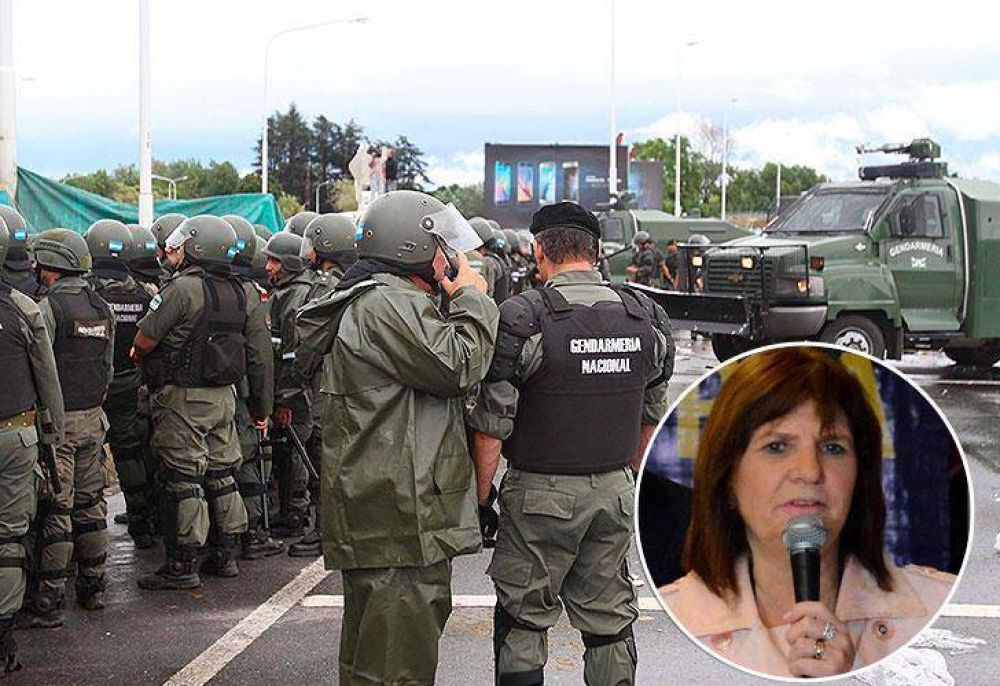 Fiscal le pidi� a Bullrich que investigue a Gendarmer�a