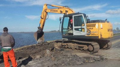 La Provincia avanza con la obras hidr�ulicas para prevenir inundaciones