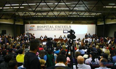 Suspendieron el debate de candidatos a Gobernador por cruces de militantes