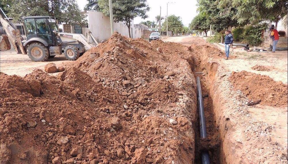 Redes nuevas de agua y cloacas para toda la comunidad