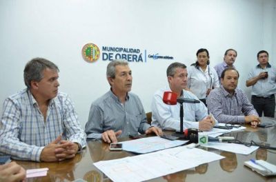 Extender�n redes de agua potable y de energ�a para barrios obere�os