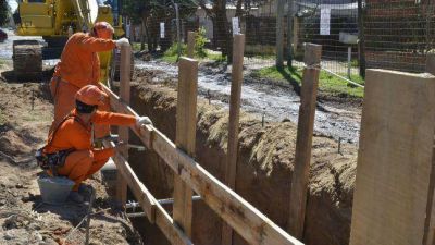 El Municipio comenz� nueva obra de cloacas