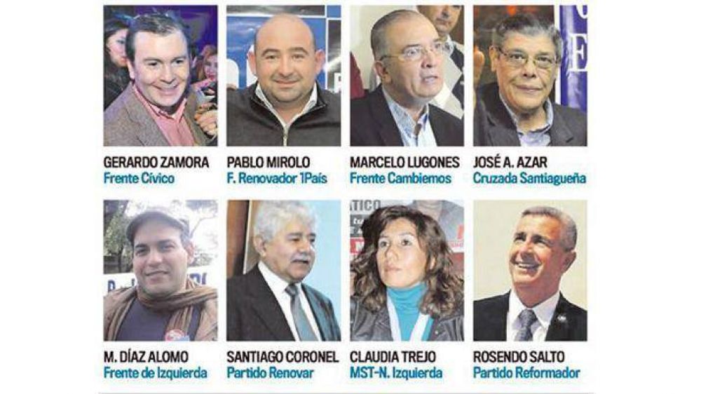 Mirolo y Lugones confirman candidaturas a gobernador para enfrentar a Zamora-Neder