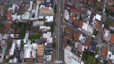 Lomas renueva la Avenida Alsina - Almirante Brown