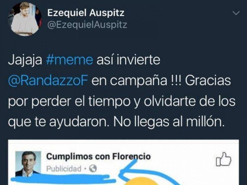Delirante: El randazzismo lanz� una campa�a por redes sociales para vengarse de los desertores