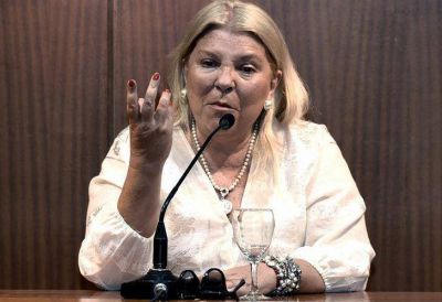Elisa Carri� denunci� una �operaci�n� del kirchnerismo y el narcotr�fico para voltear a Patricia Bullrich