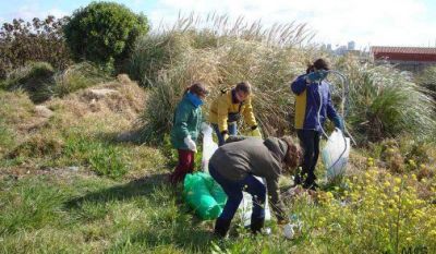 La reserva natural del Puerto se suma a la campa�a �A limpiar el mundo�