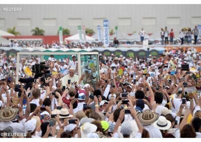 El Papa al concluir su Viaje: “Colombia, tu hermano te necesita, ve a su encuentro llevando el abrazo de paz”
