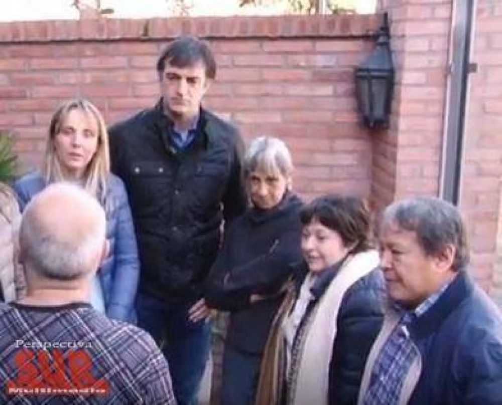 Candidatos a legisladores de Cambiemos filmaron spots en el Club Quilmes Oeste