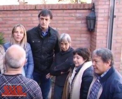 Candidatos a legisladores de Cambiemos filmaron spots en el Club Quilmes Oeste