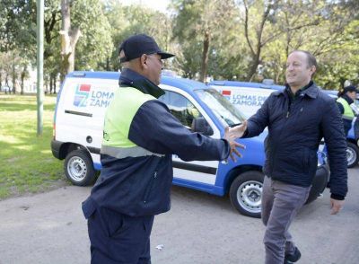El Municipio de Lomas incorpor� m�s veh�culos para la seguridad vial