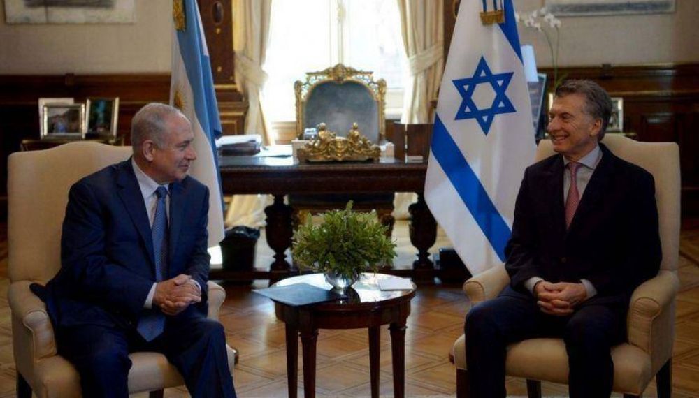 Macri con el primer ministro de Israel: vnculos comerciales y lucha conjunta contra el terrorismo
