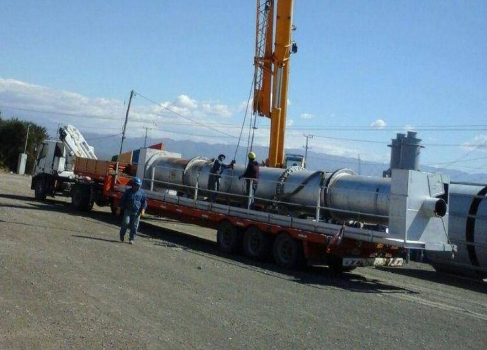 Llegan equipos clave para la planta que har� energ�a con la basura