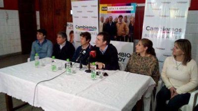El candidato a Senador Nacional por Cambiemos, Esteban Bullrich, estuvo en Trenque Lauquen