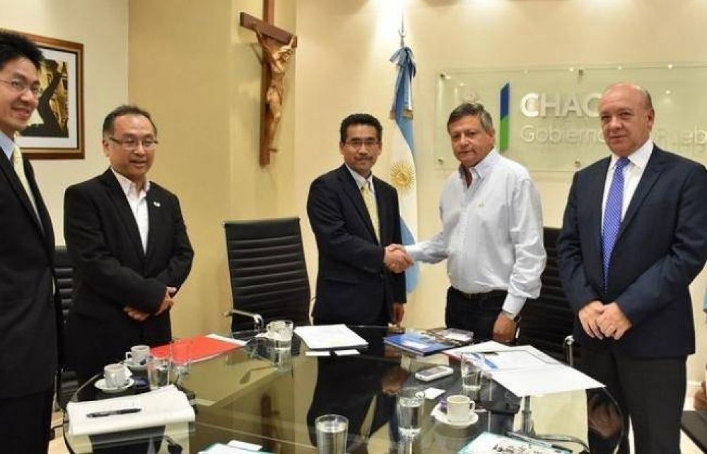 Peppo busca atraer inversiones japonesas al Chaco