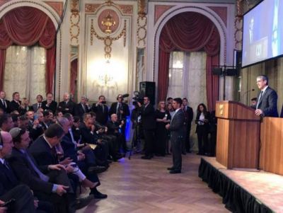 Discurso del presidente de la AMIA por la visita de Netanyahu