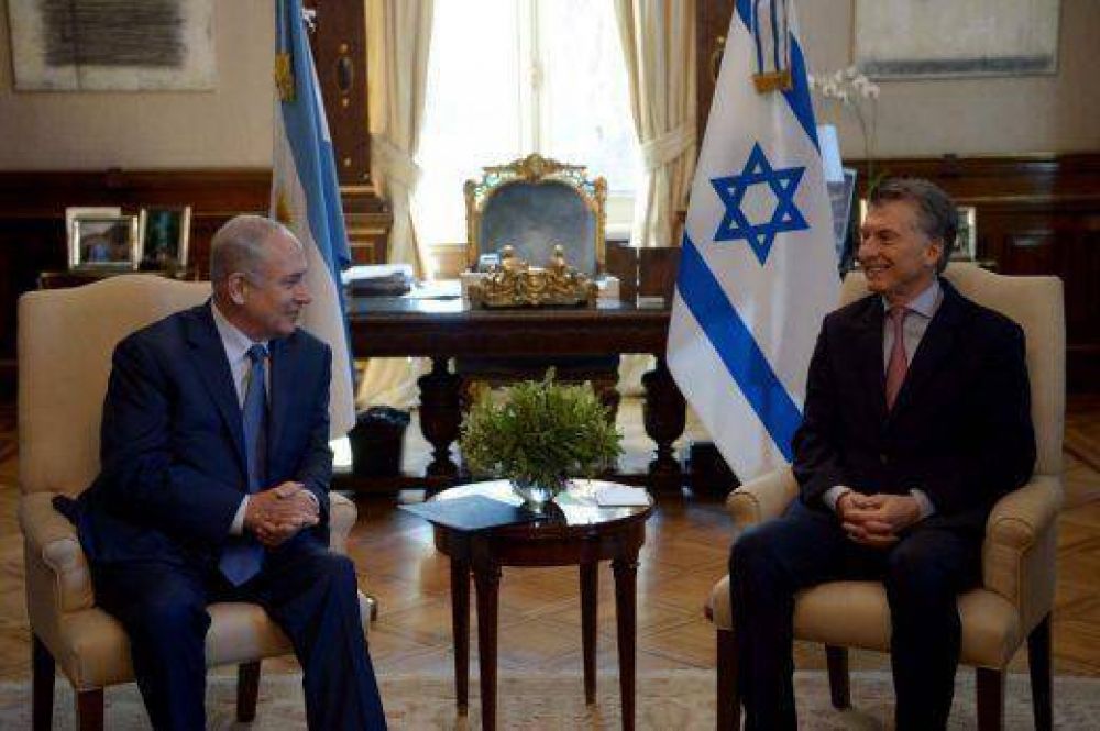 Netanyahu con Macri en Casa Rosada: Desde el atentado a la AMIA, el aparato terrorista de Irn no se ha detenido