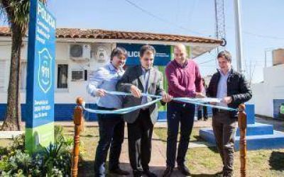 Ritondo y Molina inauguraron refacciones de la Comisar�a Octava de Bernal