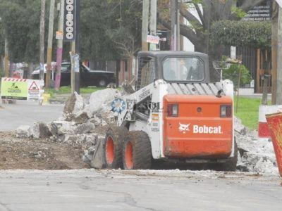Sigue el bacheo