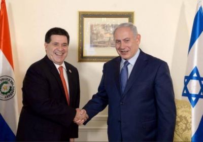 Netanyahu se reuni� con el presidente de Paraguay en Buenos Aires
