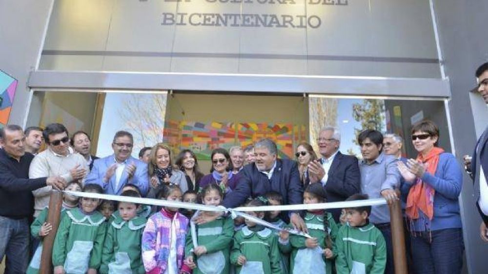 Luca Corpacci inaugur la Casa del Bicentenario en Las Juntas