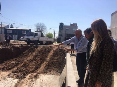 C�sar Torres recorri� una obra provincial en General Pacheco