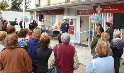 Katopodis inaugur� las obras de ampliaci�n del Centro de Salud N� 8 de San Andr�s
