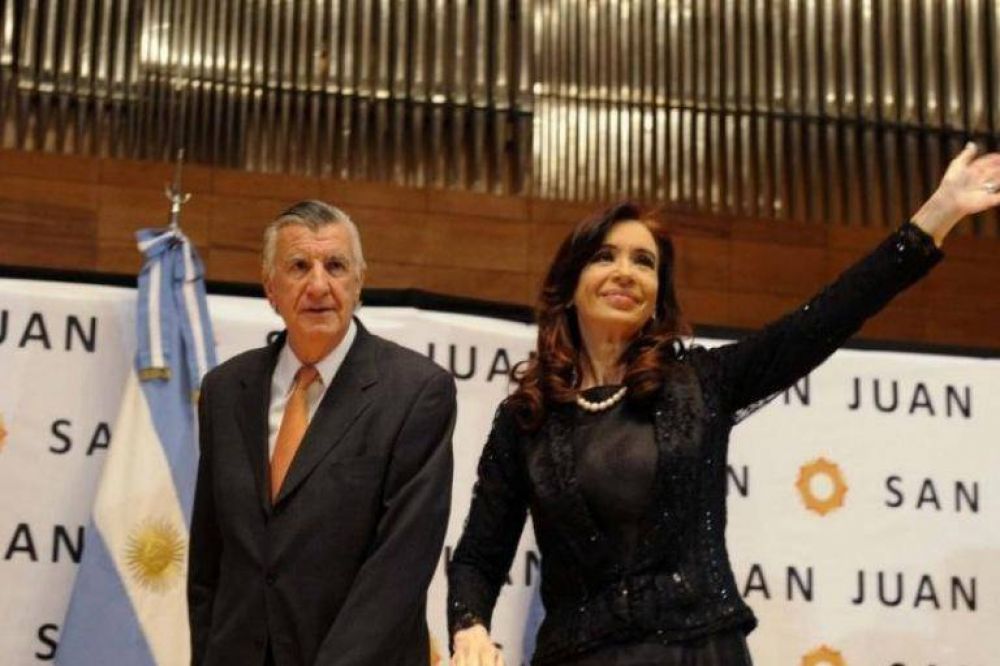 Gioja pidi el voto para CFK en las legislativas de octubre
