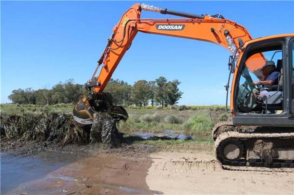 El municipio trabaja para paliar los efectos de la lluvia