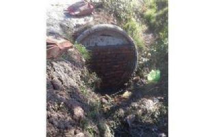 Vecinos denuncian que una obra hidr�ulica los inunda