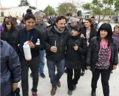  S�enz: �El cari�o de la gente nos da fuerza para seguir adelante�