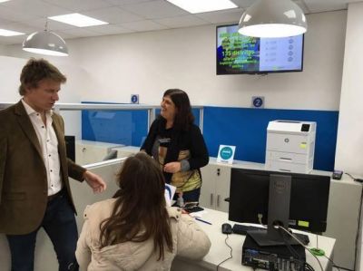 M�s de 5 mil operaciones se registraron en el nuevo Punto Arba de San Nicol�s