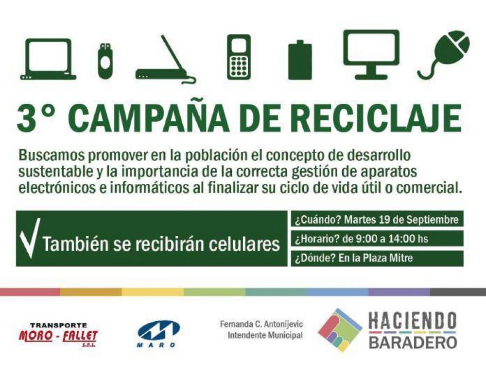 Se viene la cuarta campa�a de reciclaje y reutilizaci�n de aparatos el�ctricos