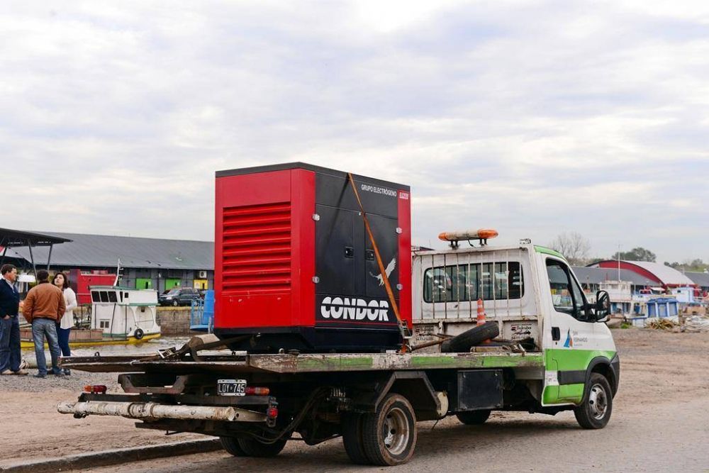 San Fernando implement� un nuevo generador el�ctrico en el Hospital de Islas 