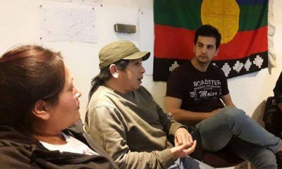 Periodista Mapuche que conoci� a Santiago Maldonado visit� Pilar: 